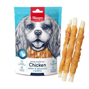 تشویقی ونپی Chicken jerky & Rawhide twist